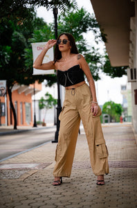 "Chic Parachute" Cargo/Jogger Pants