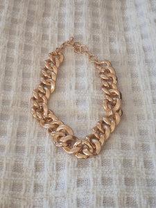 Gold Chunky Necklace